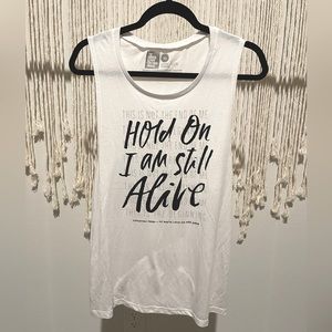 Christina Perri “To Write Love On Her Arms” Band Muscle Tee Size XL